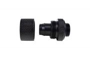 Фитинг Alphacool Eiszapfen, Удължител, 13/10mm, G1/4, Черен мат