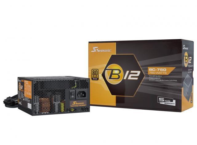 Захранващ блок Seasonic B12-BC-750, 750W Bronze 85+