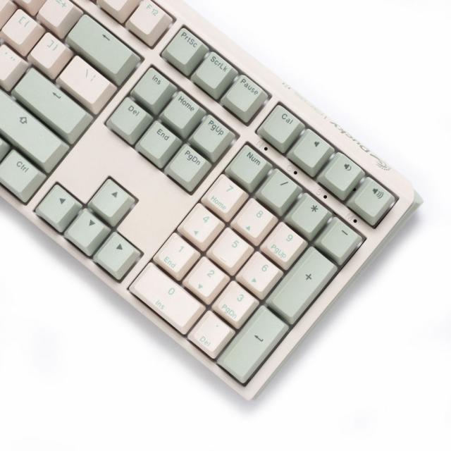 Геймърскa механична клавиатура Ducky One 3 Matcha Full-Size, Cherry MX Silver