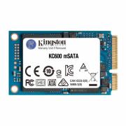 SSD KINGSTON KC600, 256GB, mSATA