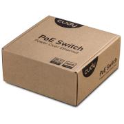 Суич Cudy GS1005P, 5 портов, 10/100/100, PoE+ Switch 60W, Uplink порт