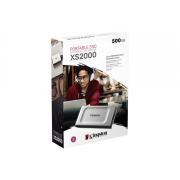 Външен SSD Kingston XS2000 SSD 2000GB USB 3.2 Gen2x2 SSD USB-C, Сив