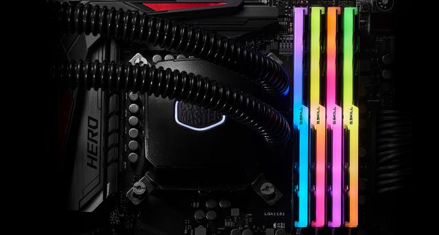 Памет G.SKILL Trident Z RGB 64GB(4x16GB) DDR4 PC4-28800 3600MHz CL17 F4-3600C17Q-64GTZR