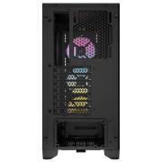 Кутия Corsair 3000D RGB Airflow Mid Tower, Tempered Glass, Черна