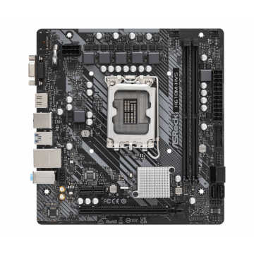 Дънна платка ASRock H610M-HVS, LGA1700, DDR4, mATX