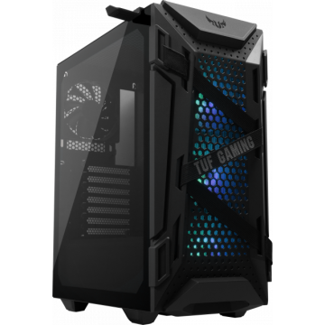 Кутия ASUS TUF Gaming GT301, Mid-Tower, Aura Sync ARGB, Черна