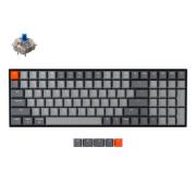 Геймърска Механична клавиатура Keychron K4 Hot-Swappable Full-Size Gateron Blue Switch White LED Gateron Blue Switch ABS