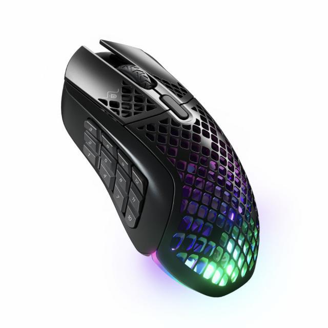Геймърска мишка SteelSeries Aerox 9 Wireless Black, Оптична, Безжична, USB