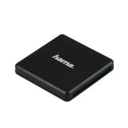 Четец за карти HAMA Multi, USB 3.0, SD/microSD/CF, 5 Gbps, Черен