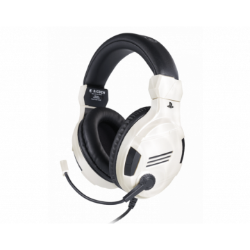 Геймърски слушалки Nacon Bigben PS4 Official Headset V3 White, Микрофон, Бял