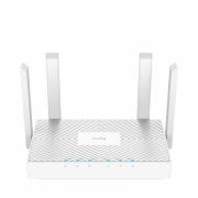 Безжичен рутер CUDY WR1300E, Двубандов AC1200, 300+867 Mbps, 3xGigabit, Бял