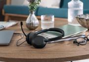 Слушалки Jabra Connect 4h Микрофон, Черни 