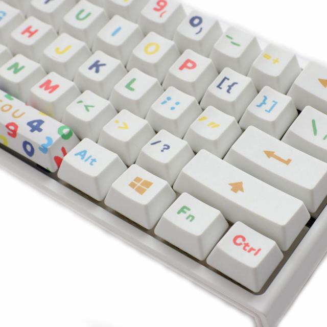 Геймърска механична клавиатура Ducky x SOU SOU One 2 Mini White RGB, Cherry MX Silver