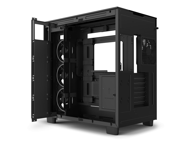 Кутия NZXT H9 Elite Matte Black - Middle Tower