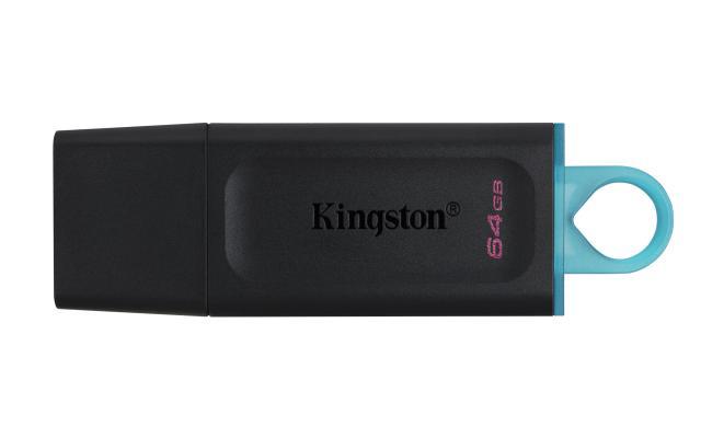 USB памет KINGSTON DataTraveler Exodia 64GB, USB 3.2 Gen 1, Черен