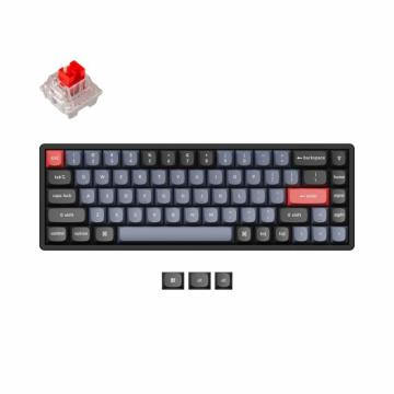 Геймърска Механична клавиатура Keychron K6 Pro 65% K PRO Red Switch RGB LED, Aluminium Frame