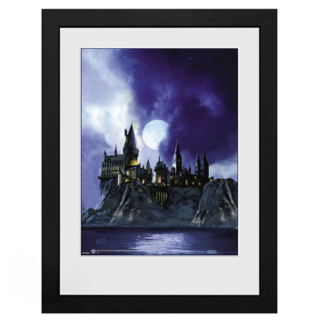 GBEYE HARRY POTTER - Framed print "Hogwarts Painted" (30x40)