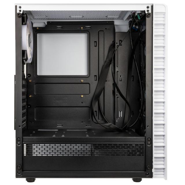 Кутия Kolink Observatory Lite Mesh RGB Mid-Tower, Бяла