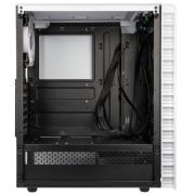 Кутия Kolink Observatory Lite Mesh RGB Mid-Tower, Бяла