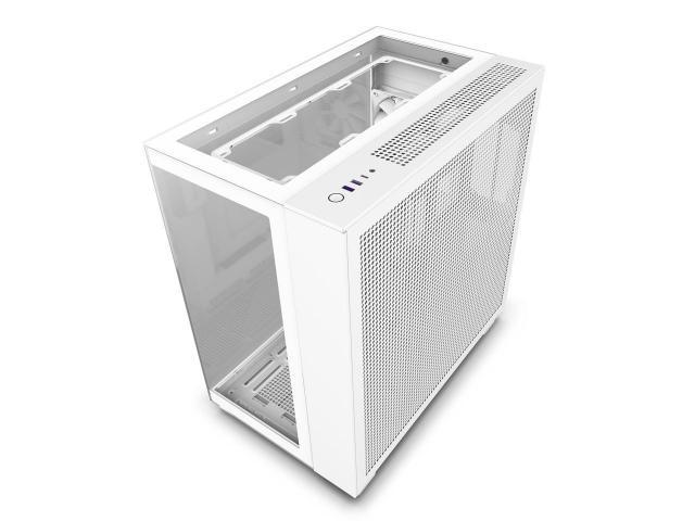 Кутия NZXT H9 Elite Matte White - Middle Tower