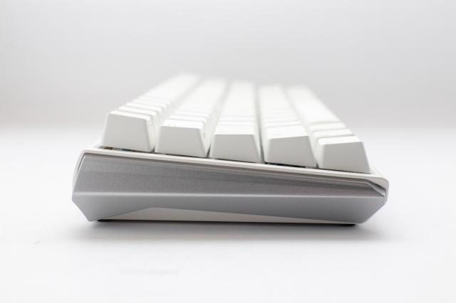 Геймърскa механична клавиатура Ducky One 3 Pure White Mini 60%, Hotswap Cherry MX Clear, RGB, PBT Keycaps