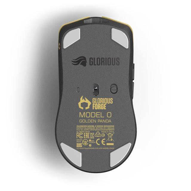 Геймърска мишка Glorious Model O Pro Wireless, Golden Panda - Forge