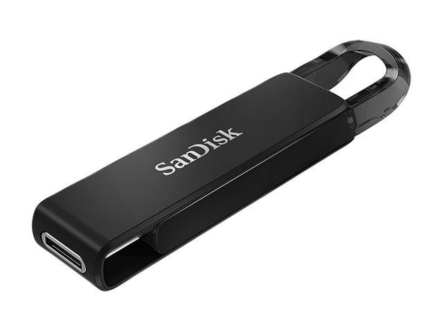 USB памет SanDisk Ultra, USB-C, 64GB, Черен