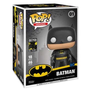 Фигурка Funko POP! Mega: Heroes DC - Batman - 80 Years 18" #01