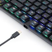 Redragon APS TKL K607RGB-BK RGB геймърска клавиатура blue switches