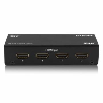 HDMI суич ACT AC7840, 5/1, 3Д, 4K@30Hz, Черен