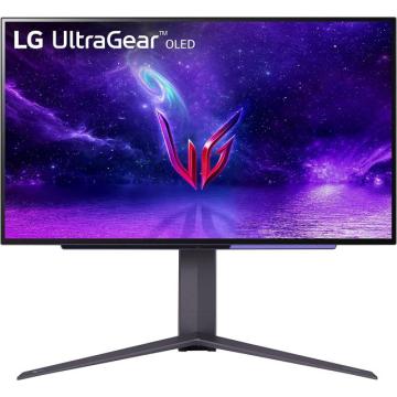 Монитор LG UltraGear 27GR95QE-B - 27 inch OLED WQHD (2560 x 1440), 240Hz, 0.3ms, G-SYNC Compatible, FreeSync