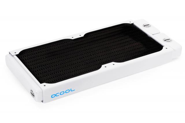 Радиатор Alphacool NexXxoS ST30 Full Copper 240mm Radiator V.2, White Special Edition