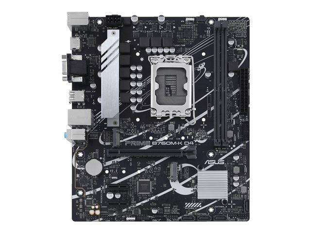 Дънна платка ASUS PRIME B760M-K D4 LGA1700 microATX