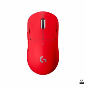 Геймърска мишка Logitech G Pro Wireless Red