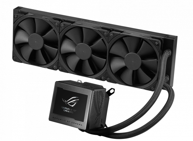 Охладител за процесор ASUS ROG RYUJIN III 360, 3.5" Full Color LCD Display, Noctua NF-F12 IndustrialPPC Fans