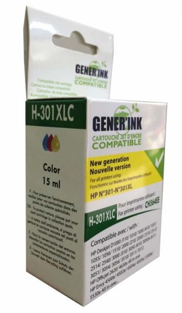 Мастилница GENERINK CH564EE HP, Cyan/Magenta/Yellow