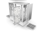 Кутия NZXT H5 Flow RGB Matte White, Mid-Tower