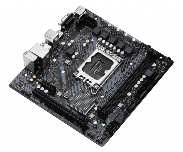 Дънна платка ASRock H610M-HDV, LGA1700, DDR4, mATX