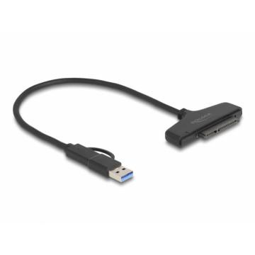 Конвертор Delock, USB-C / USB-A - SATA 6 Gb/s