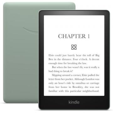 eBook четец Kindle Paperwhite 6.8", 16GB, 2023, 11 генерация, IPX8, Зелен