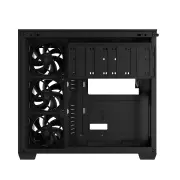 Кутия ASUS A32 PLUS Tempered Glass + 4 ARGB Вентилатора - Black