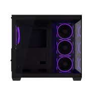 Кутия ASUS A32 PLUS Tempered Glass + 4 ARGB Вентилатора - Black