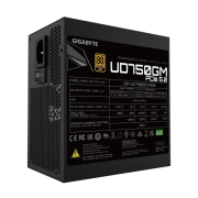 Захранващ блок Gigabyte UD750GM PG5, 750W, 80+ GOLD, Modular