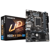 Дънна платка GIGABYTE H610M-K, socket 1700, 2xDDR4, Micro ATX