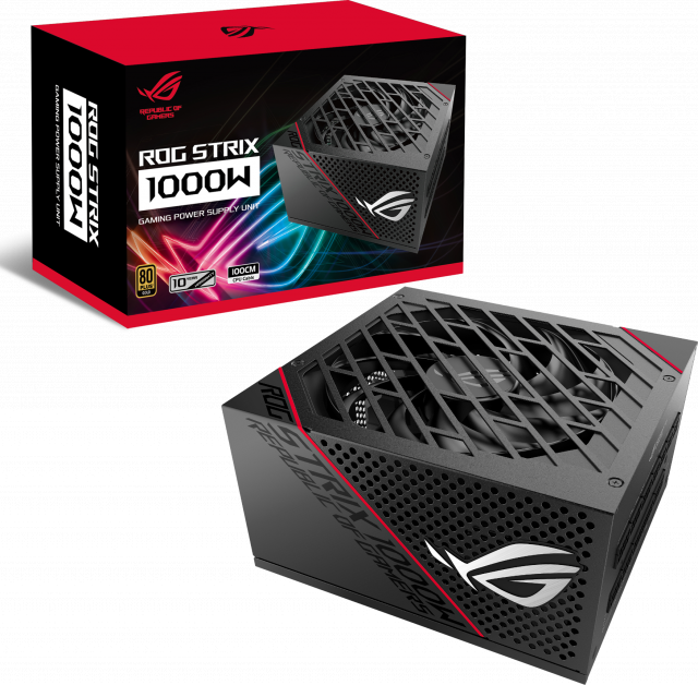 Захранващ блок ASUS ROG STRIX 1000W 80+ Gold, Fully Modular