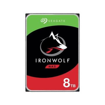 Хард диск SEAGATE IronWolf ST8000VN004, 8TB, 256MB Cache, SATA 6.0Gb/s