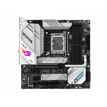 Дънна платка ASUS ROG STRIX B760-G GAMING WIFI D4, LGA 1700 Micro-ATX, 4x DDR4, PCIe 5.0,  WiFi 6E, Aura Sync RGB