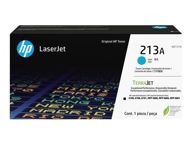 HP 213A Cyan Original LaserJet Toner Cartridge