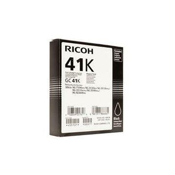 Мастило гел RICOH GC41K, 2500 копия, Черен