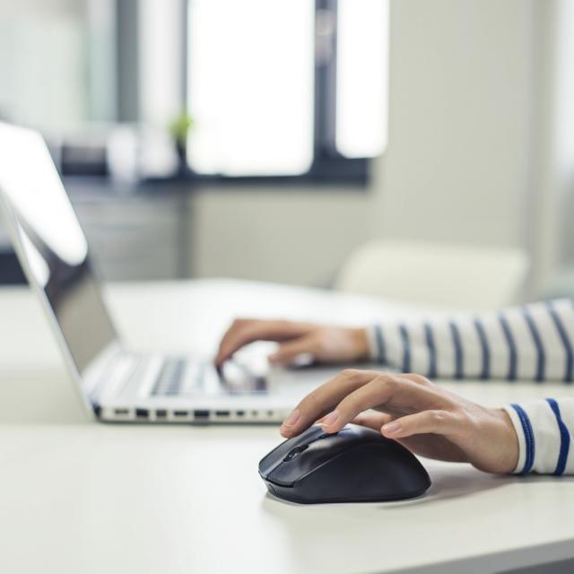 Безжична оптична мишка HAMA Riano 182645, Лява ръка, USB, Черен